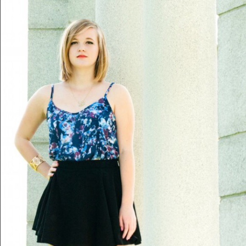 Comfy cool-toned Nordstrom sleeveless top